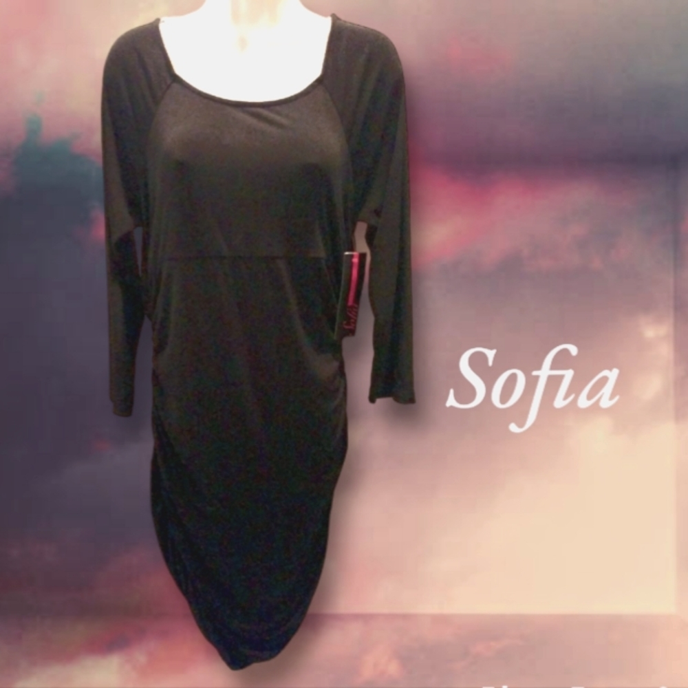 Sofia black dress L